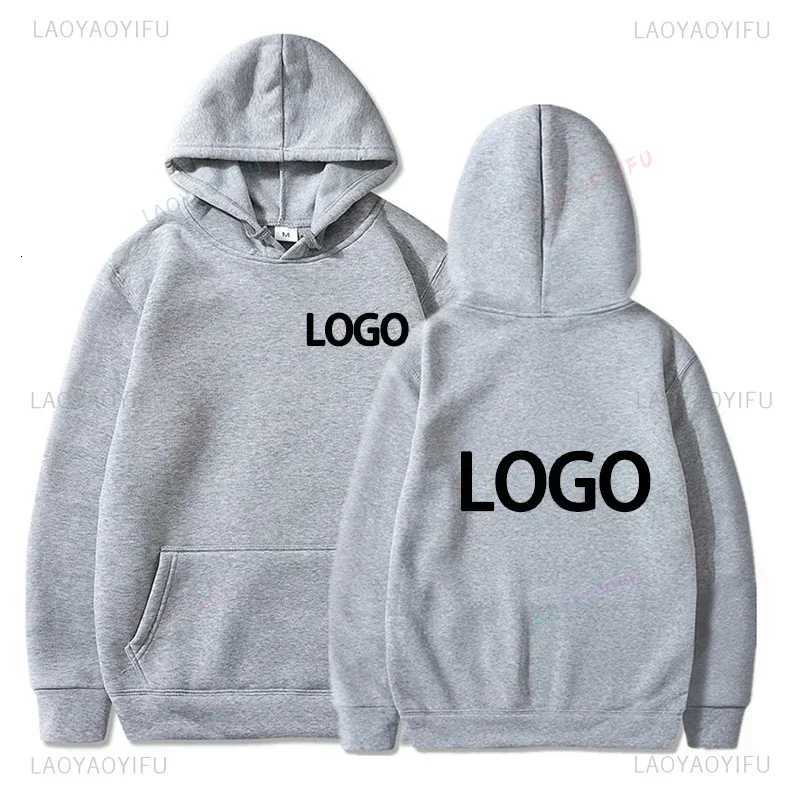2025 Student Casual Custom Printed Text DIY Hoodie Customized Personalized Hoody Custom Hoodies Text Sweatshirt Z251017