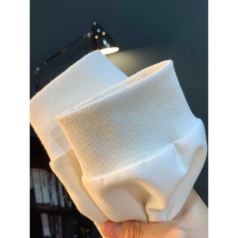 Casual round neck sweatshirt men in spring and autumn 2025 trendy loose fit sportswear drawstring printed long sleeved top Z251017