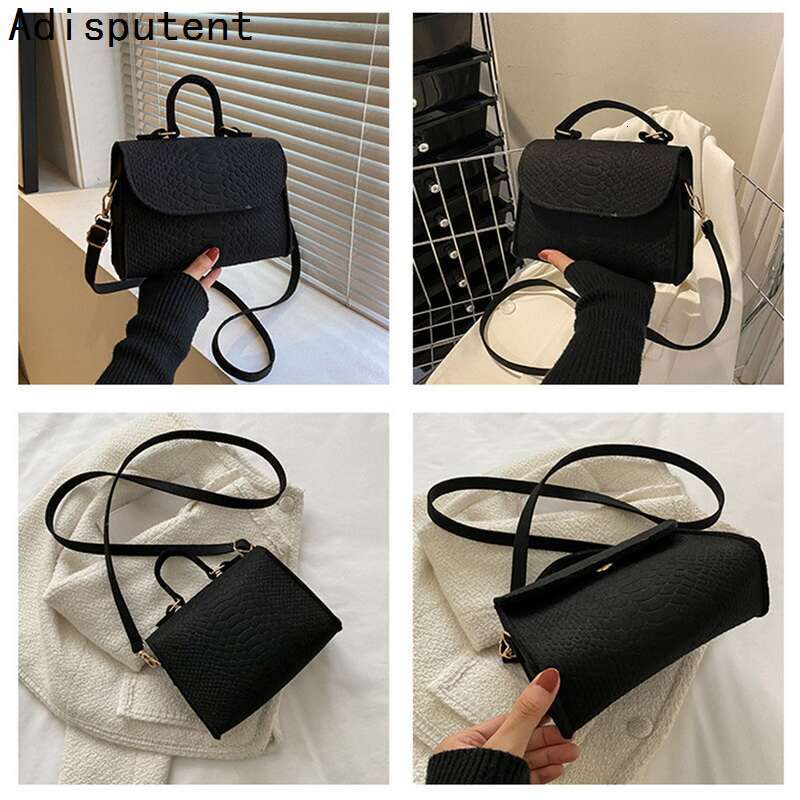 Retro For Women Trend Designer Square Crossbody Female Totes Shoulder Handbags Ladies Tote Bags