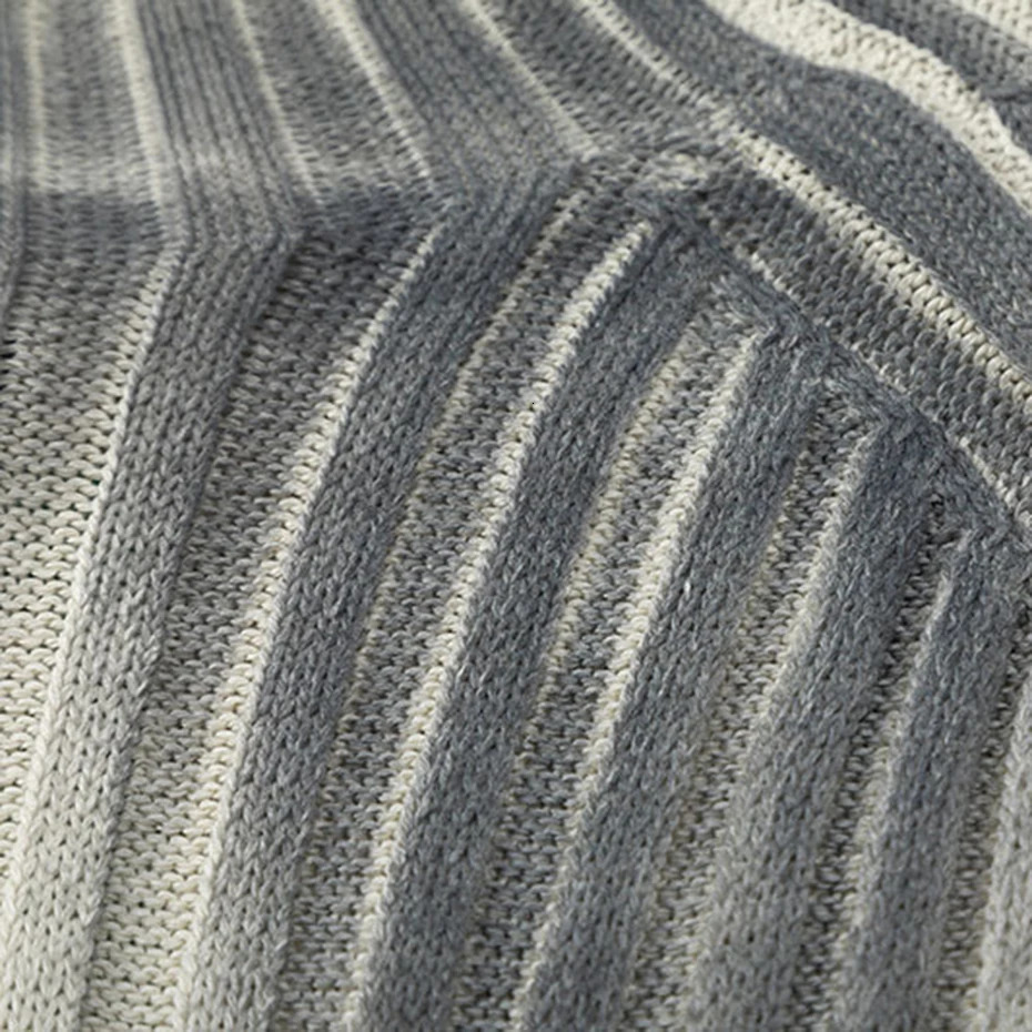 Tie Dye Y2K Sweaters Harajuku Hip Hop Streetwear Knitted Pullover Sweater Unisex Casual Slim Sweater Jumper Knitwear 251017