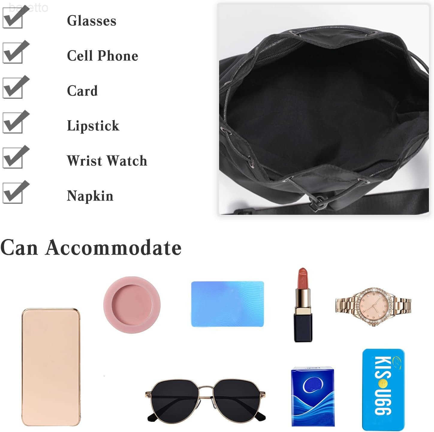 Bucket Bag for Women Waterproof Nylon Tote Handbag with Drawstring Closure Casual Shoulder Bag with Top Handle Z251017