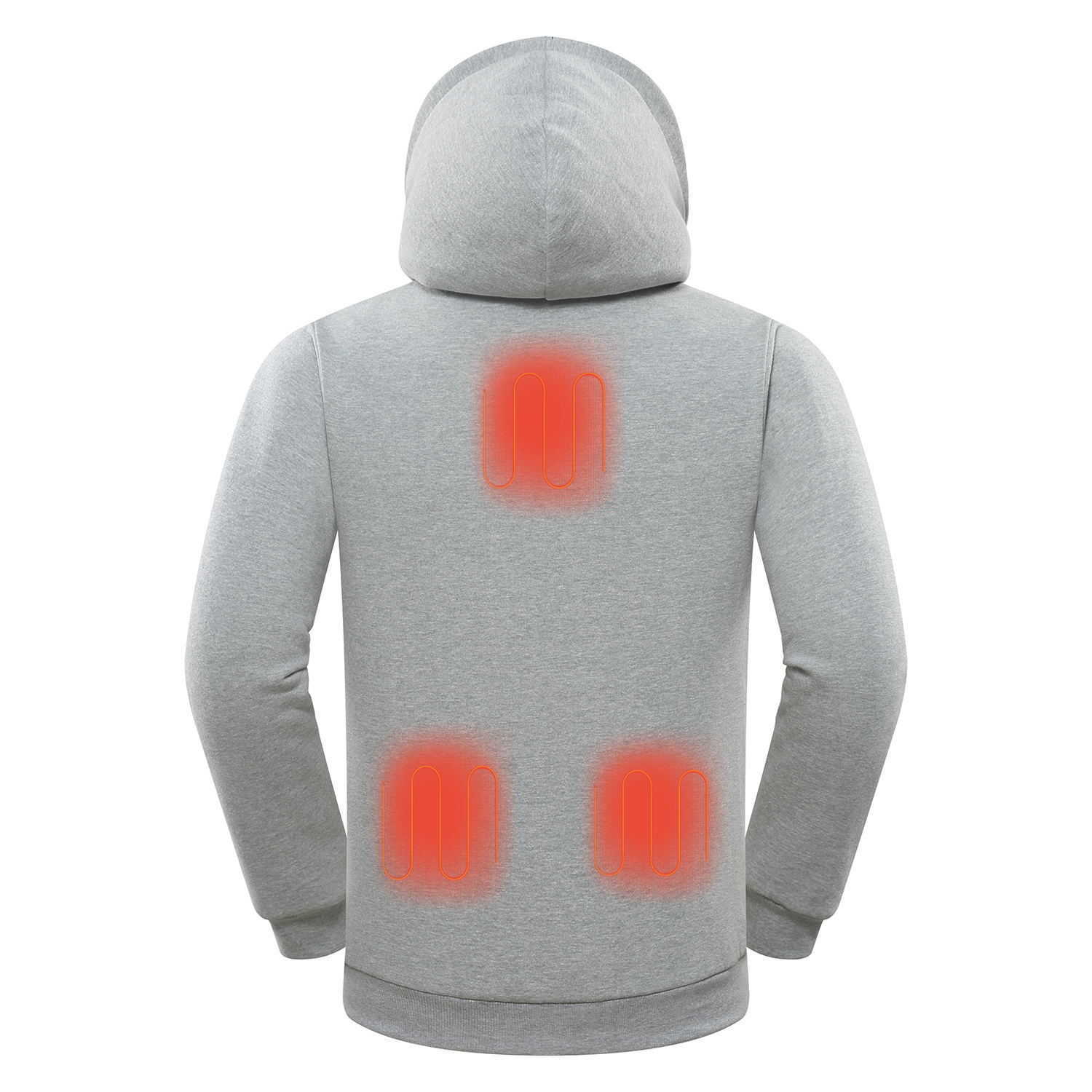 Heated Sweatshirt Heated Jacket Hoodie Power Bank Charging Heated Sweatshirt Electric Heated Jacket H251017