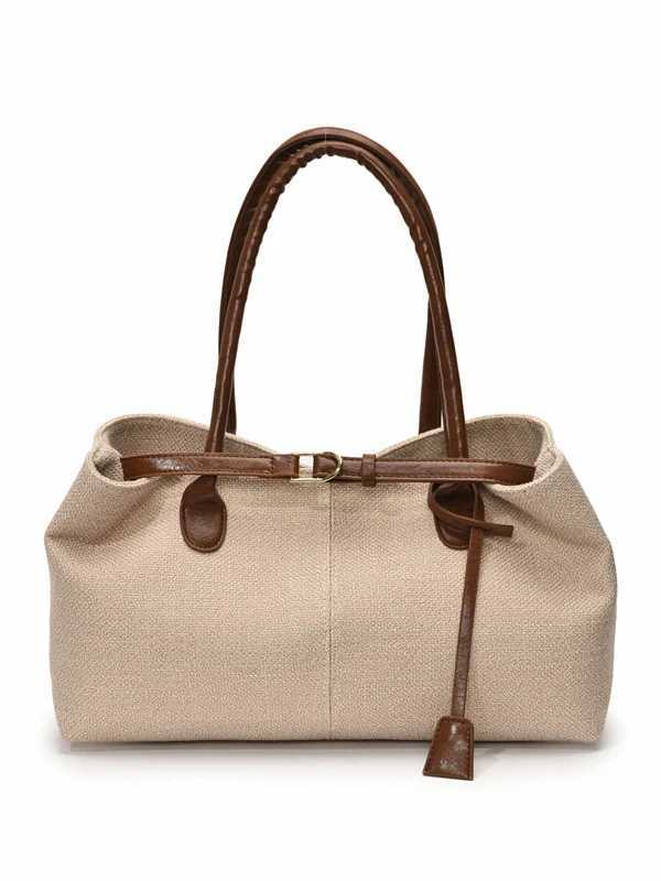 Time Cmuter Large Capaci Denim Handbag Wens 2025 New Spring Summer Color Blo oder Tote Bag Casual1 D251017