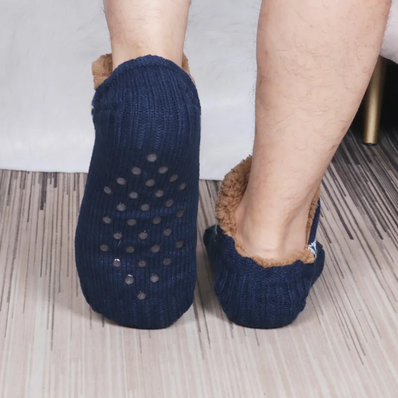 Fall and Winter Floor Socks Home Warm Women Men Socks Snow Socks Sleep Carpet Socks Slippers Socks Men Nonslip Yoga Socks 2025 251017