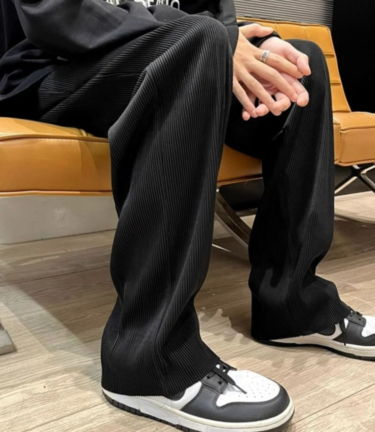 Men's Pants Stretchy Mens Casual Pant Breathable Cotton-Lounge Fabric for Optimal Fit