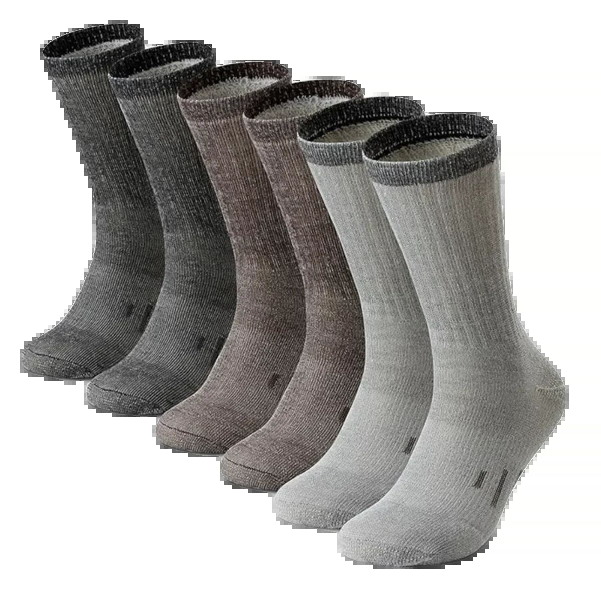 Mens 90 Merino Wool Hiking Cushion Socks Thermal Warm Crew Winter Boot Socks for Skiing Hiking Moisture Wicking 251017