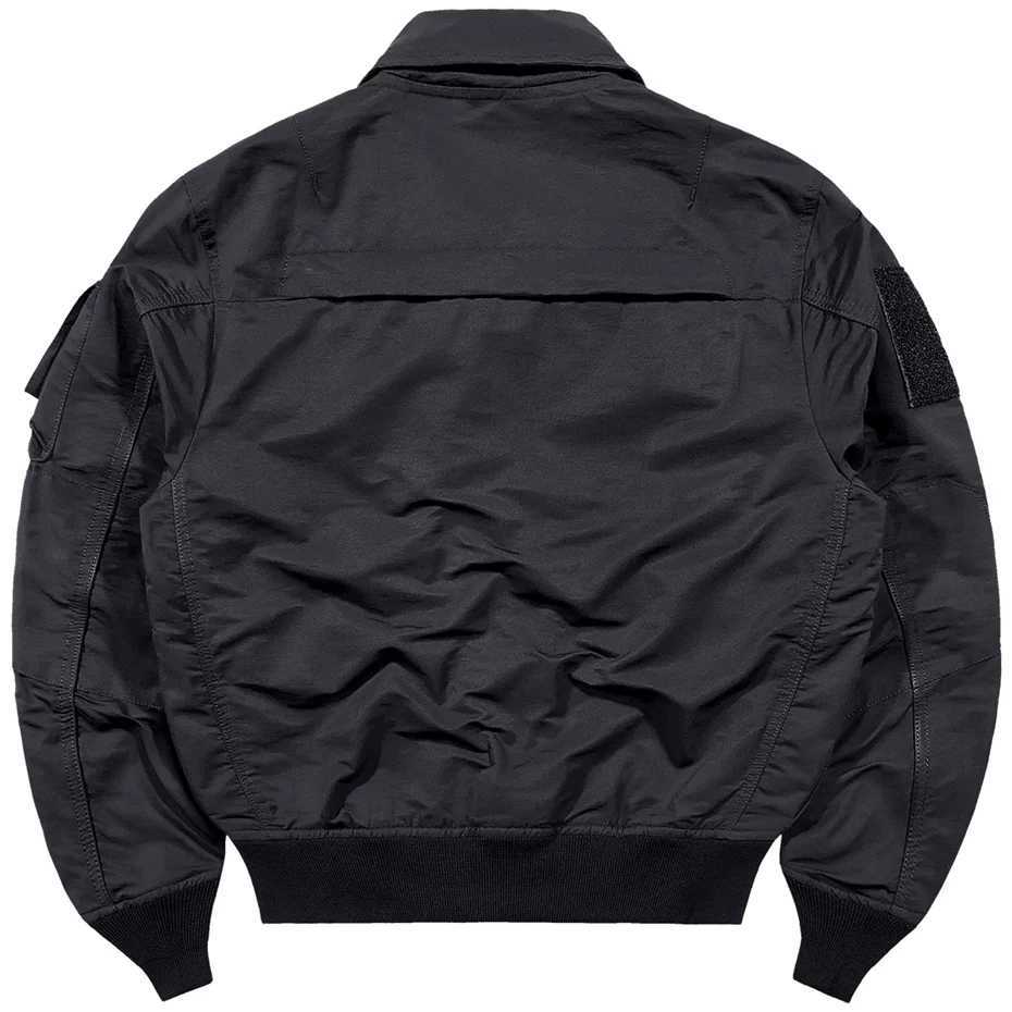 Bomber Jacket Men Techwear Cargo Jacket Spring Autumn Streetwear Baseball Jacket Coats Male Military Pilot Coat J251017