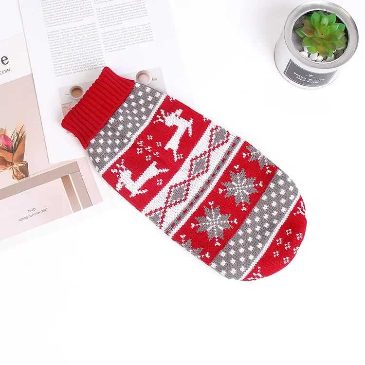 Cute Pet Dog Sweater for Small Dogs Winter Warm Puppy Cat Clothes Dachshund Pullover Mascotas Costume Clothing roupa cachorroW251017