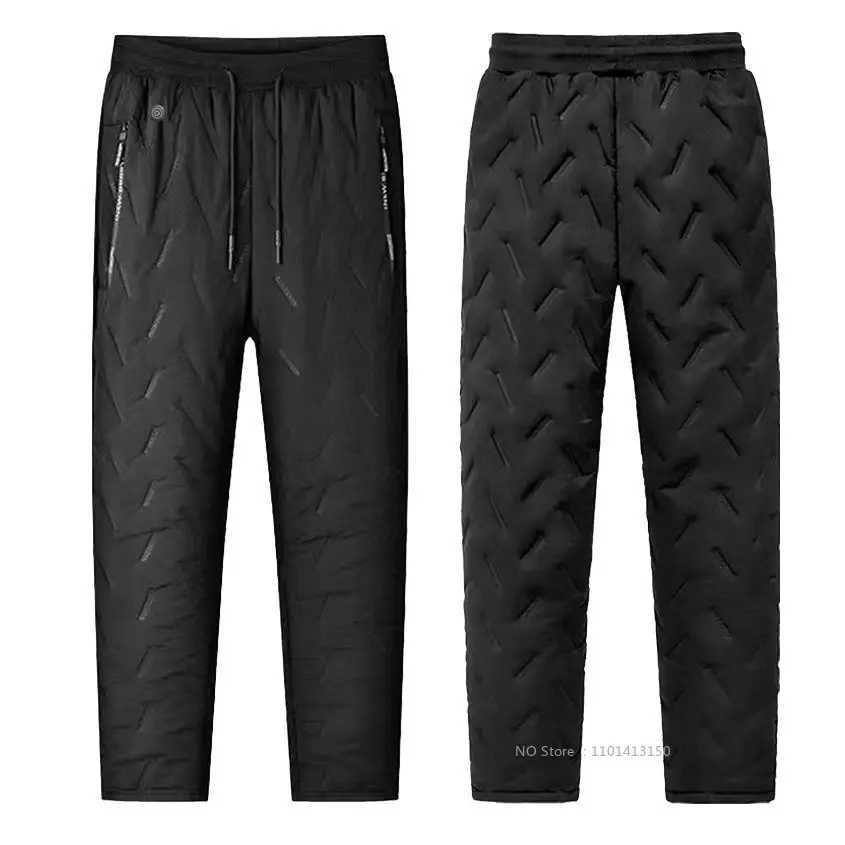 Male Heating Pants Elastic Waist USB Heated Sports Trousers Skiing Fishing Motorcycle Outdoor Casual Thermal Pants Plus Size 6XL H251017