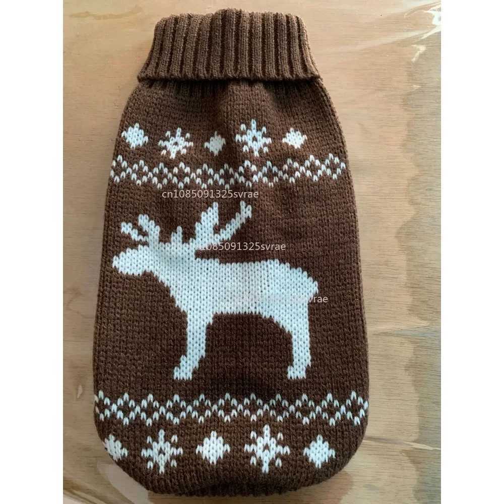 Warm Pet Dog Sweater Winter Dog Clothes for Small Medium Dogs Knitted Puppy Cat Coat Chihuahua French Bulldogs Yorkie CustomesW251017