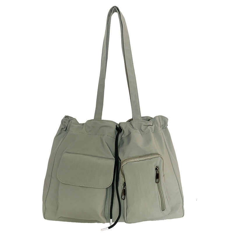 2024 New Single Shoulder Crossbody Large Capacity Tote Trendy Fashionable Commuter Simple Casual Shopping Bag for Women