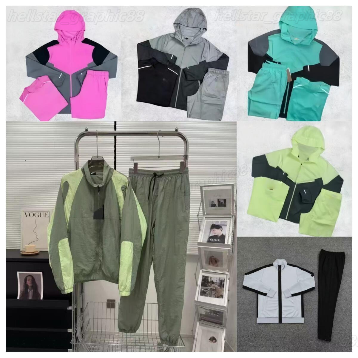 high quality nocta tech 3-piece set Mens nocta tracksuit sports fiess jogging suits running shirts quick dry sportswear gym t-shirt sweatpants European Sizes