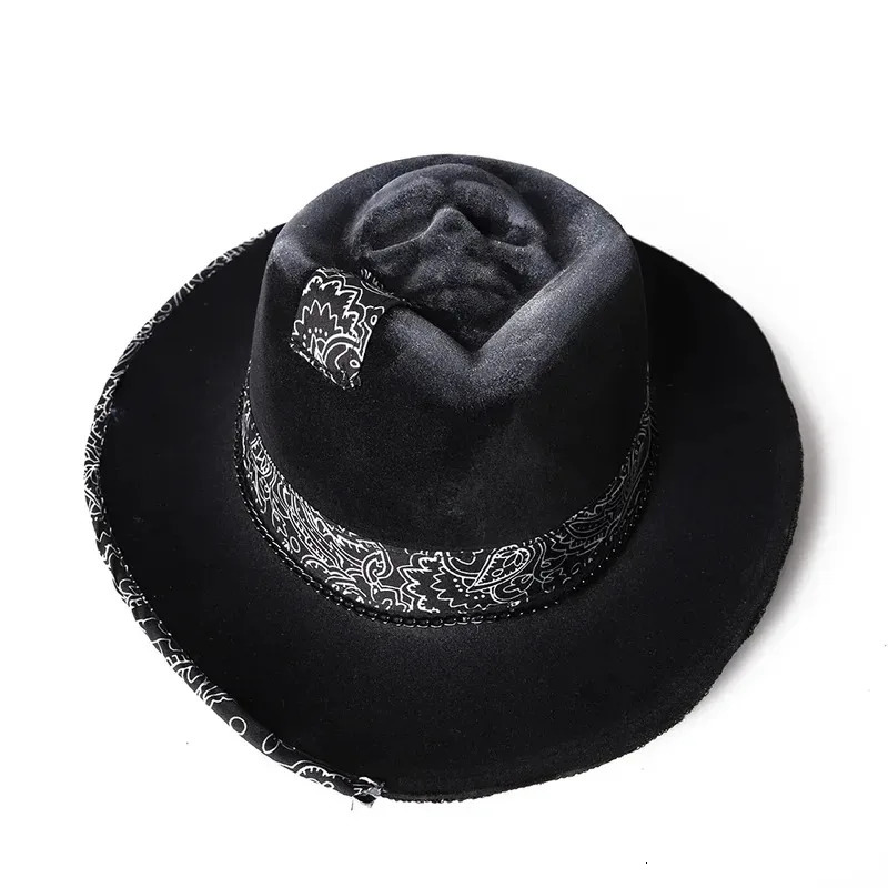 2024 Halloween Skull Hat Western European Cowboy Hat Ball Hat Sad Reaper Handmade Skull Hat Party Hats 251015