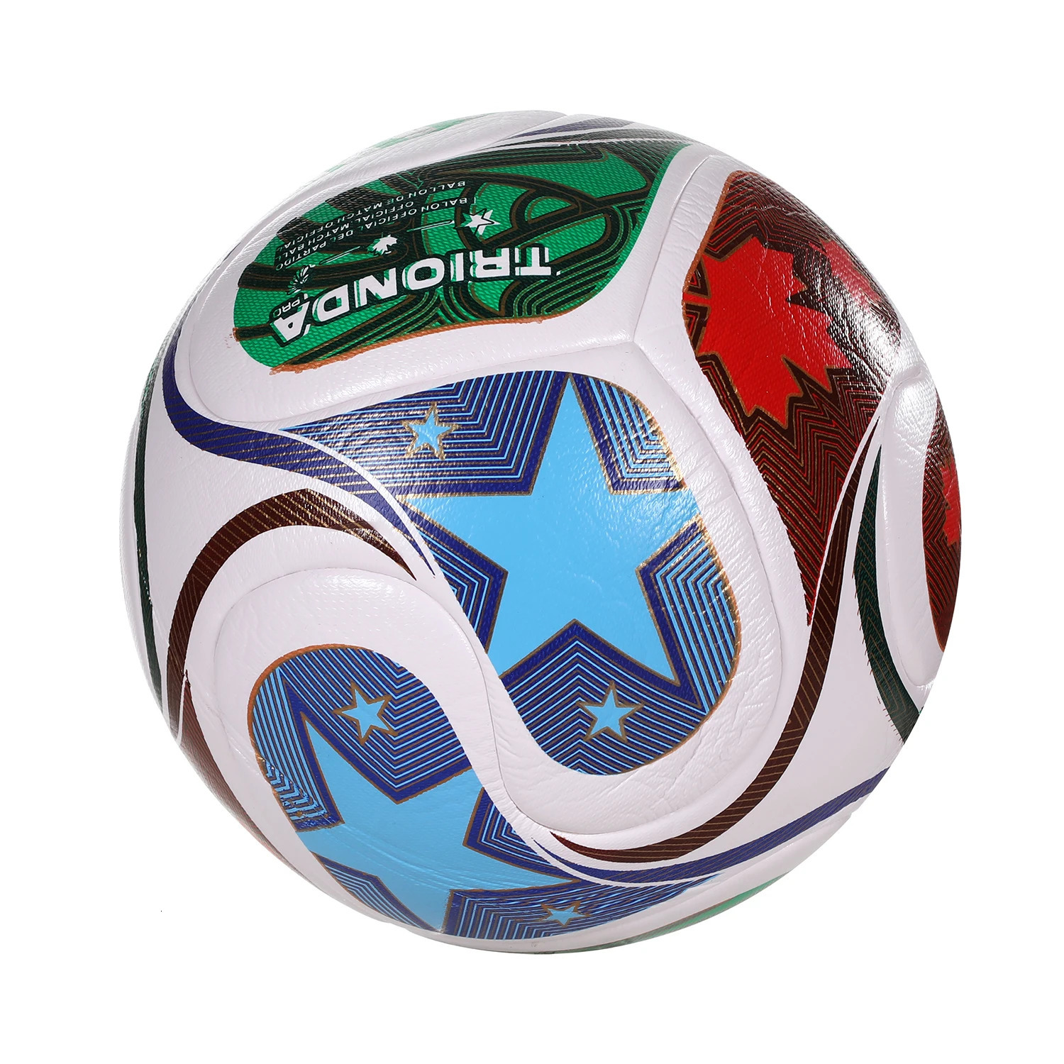 High Quality Soccer Ball Official Size 5 PU Material Seamless Wear Resistant Match Training Football Futbol Voetbal Bola 251011