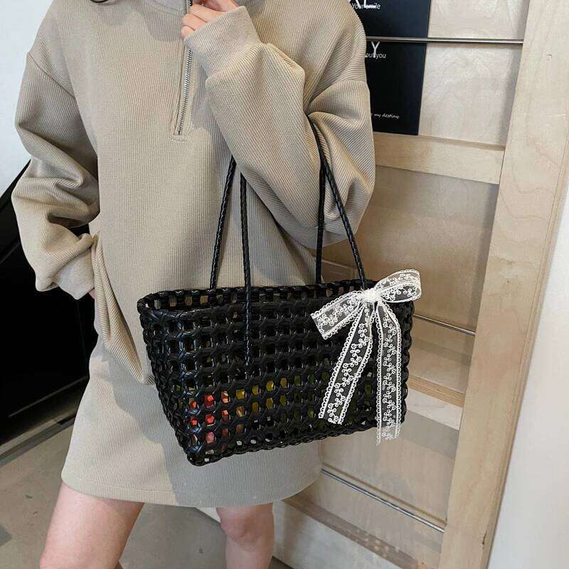 Popular Classic Elegant Shoulder Bag For Women Genuine Leather Tote Bags By Famous Designer Brands