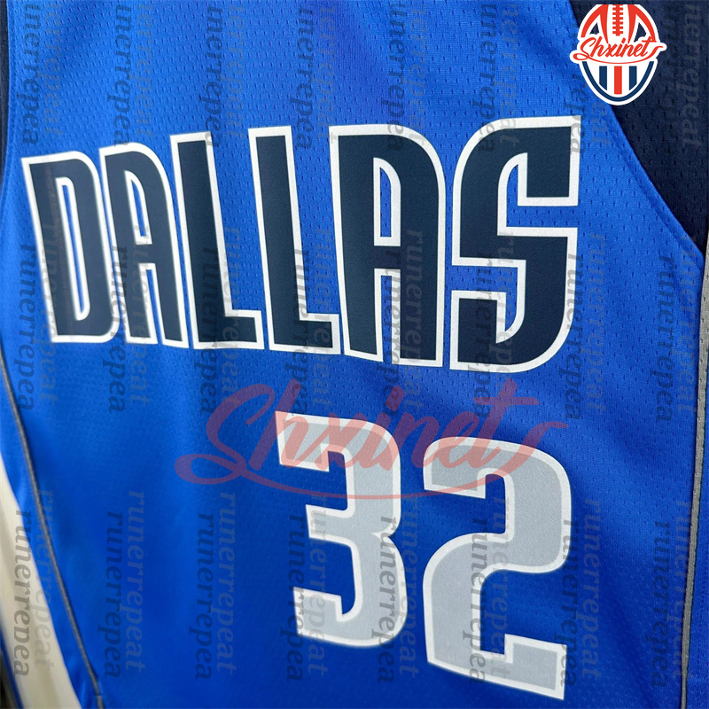 2025-26 Hardwood Classic Basketball Jersey 11 Irving Anthony 3 Davis Daniel 21 Gafford Klay 31 Thompson Cooper 32 Flagg Dwight 7 Powell Support Stitch