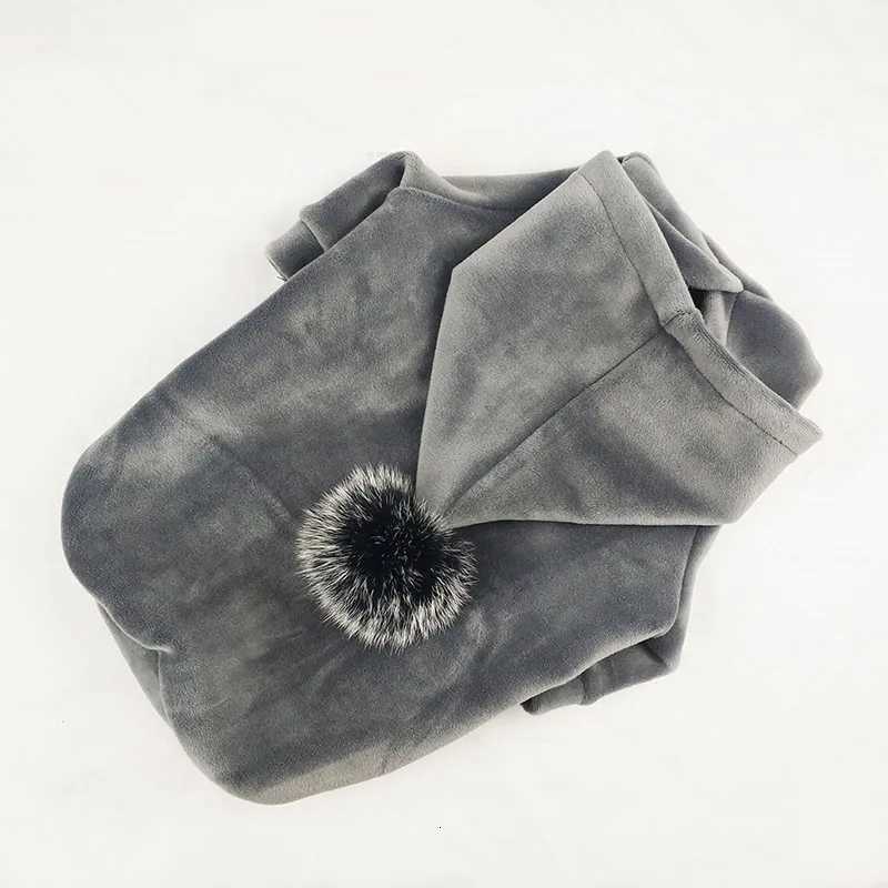 Soft Fleece Pet Sweater Clothes for Small Dogs Cats Winter Dog Sweatshirt Chihuahua Schnauzer Hooded Coat Jacket Puppy ClothingW251017