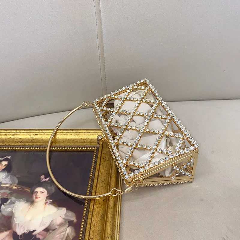 Top Brand Dinner Bags for Women Diamond Shoulder Bag Luxury Designer Crossbody Bag Fashionable Golden Satchel Ladies Bag Setf Z251017