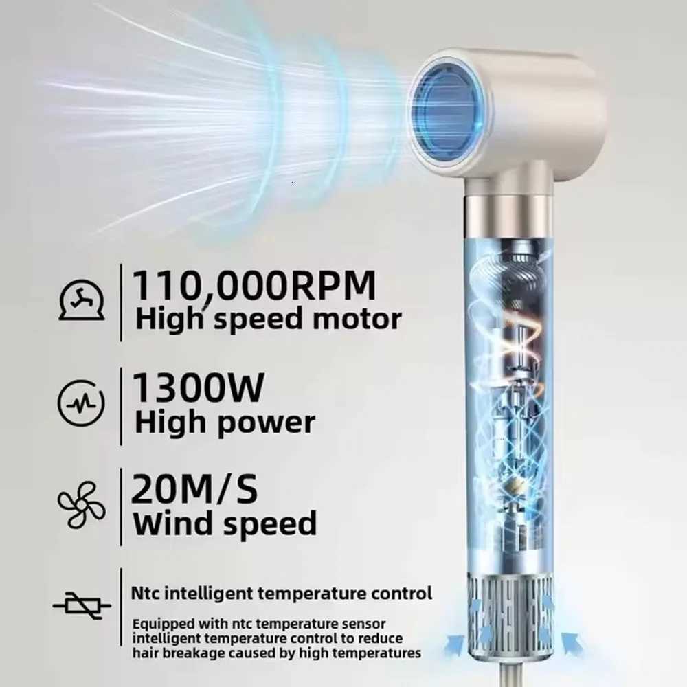 8 In 1 Hair Dryer Set New Fashion Auto Hair Curler Straightening Iron Hot Air Brush Fast Heat Hot Comb Womens Hair Beauty W251017