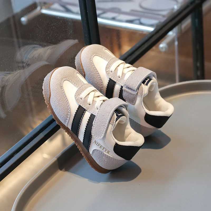 Childrens Sneakers 06 Years Old Beige Boys Girls Single Shoes Four Seasons Models Pink Hundred with Nonslip Kids Gump ShoesT251017