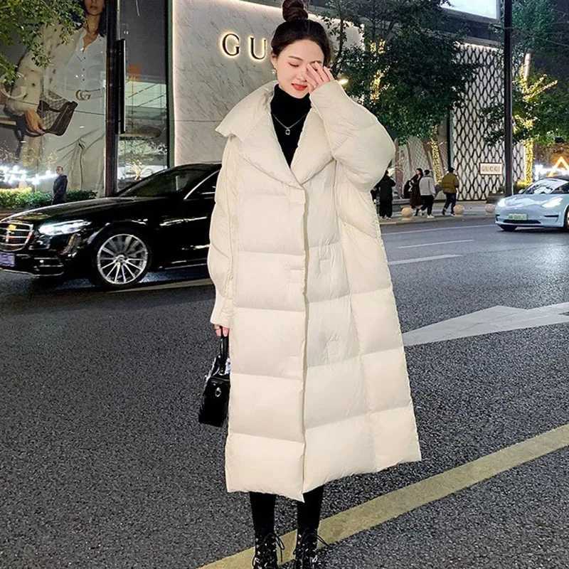 2025 New Fashion Womens Down Jcket Winter Warm Elegance Thickened Simple HighQuality White Duck Down Womens Down Jacket H646 W251016