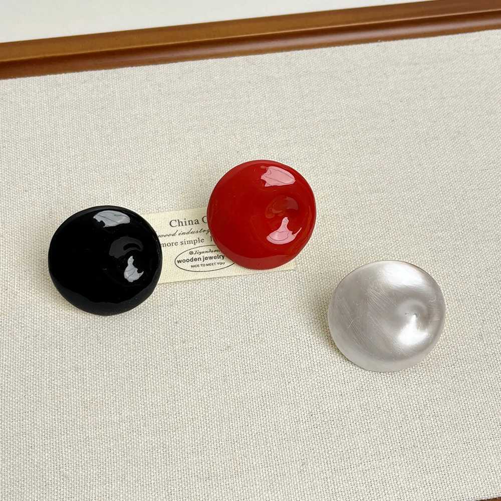 Vintage Irregular Round Colorful Enamel Dripping Oil Ring for Women Girls Exaggerated Trendy Finger Jewelry Gift Z251017