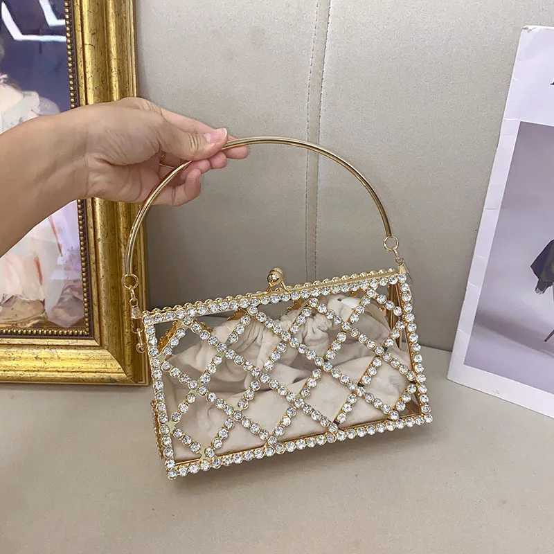 Top Brand Dinner Bags for Women Diamond Shoulder Bag Luxury Designer Crossbody Bag Fashionable Golden Satchel Ladies Bag Setf Z251017