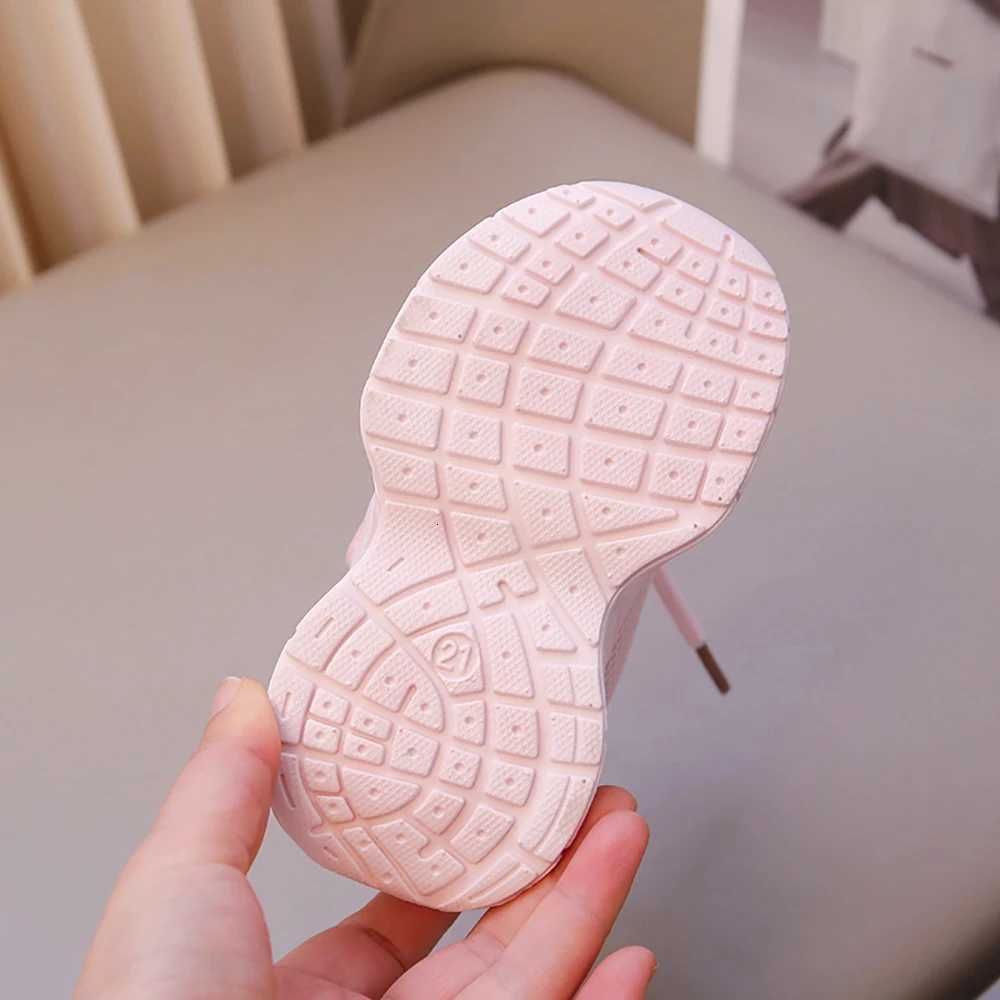 PU Leather Sport Shoes For Children 2025 Trend Fashion Girls Sneakers Antislippery Child Sneakers Fashion Running Shoes KidsT251017