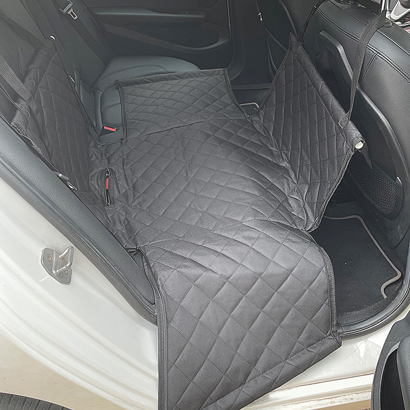 Pet car cushion dog rear seat single seat waterproof cushion dirt proof dog bed dog riding artifact