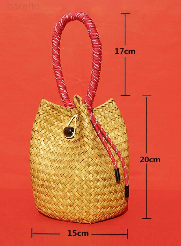 Clutch Purse for Women 2025 Trendy Handbag Soft Handle Beach Evening Bag Wallet Bamboo Bucket Bag Party Prom Z251017
