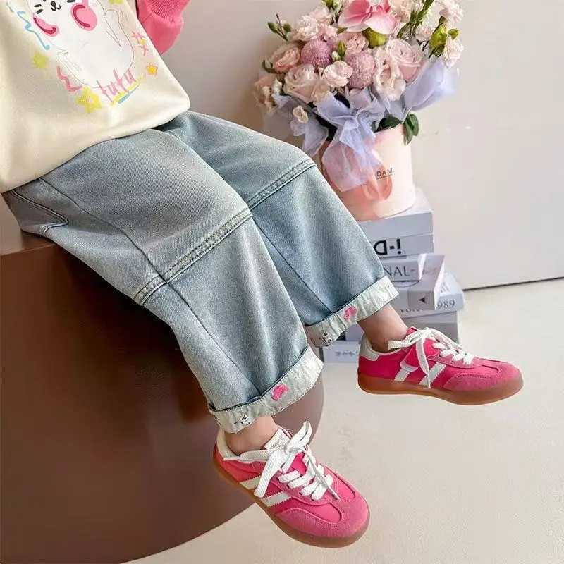 Kids Girl Jeans Pants Excellent Quality Cotton New Casual Children Trousers Baby Toddler Comfortable Clothes 90140CMT251017