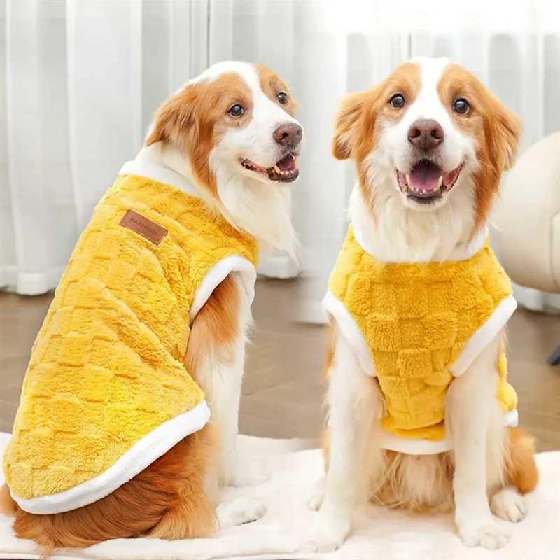 G6Big Dogs Clothes Winter Warm Sweater Pet Clothing Golden Retriever Dog Coats Sweatshirt Pets Puppy PulloverW251017