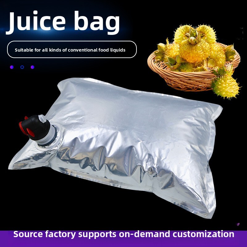 wholesale Suitable for Various Conventional Food Liquid Prickly Pear Juice BIB Bags, Capacity and Size Customizable
