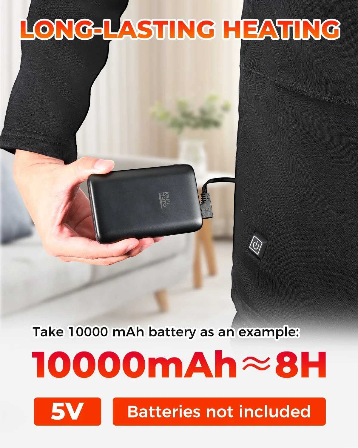 Winter Heated Underwear Thermal Heating Suit 28 Areas Men Women USB Moto Warm Cotton Pants for Outdoor Motorcycle Skiing H251017