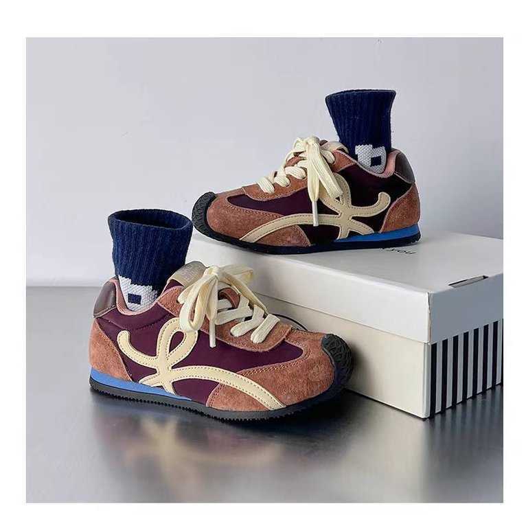 Childrens Forrest Gump shoes 2025 spring new sports shoes breathable real soft leather mens shoes anti slip trendy brand girls shoes W251017