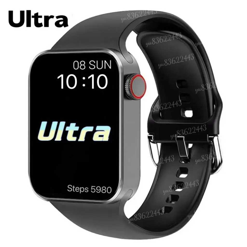 2025 Smart Watch Series 11 ULTRA 3 49mm with SpO2/Sleep/Fitness Tracker Call/SMS Alerts Health Monitor & App Notifications iOS/Android Compatible