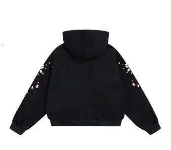 American Design Cherry Blossom Embroidery Hooded Sweatshirt Loose Casual Fashion Autumn/Winter Versatile Couple Pullover Top