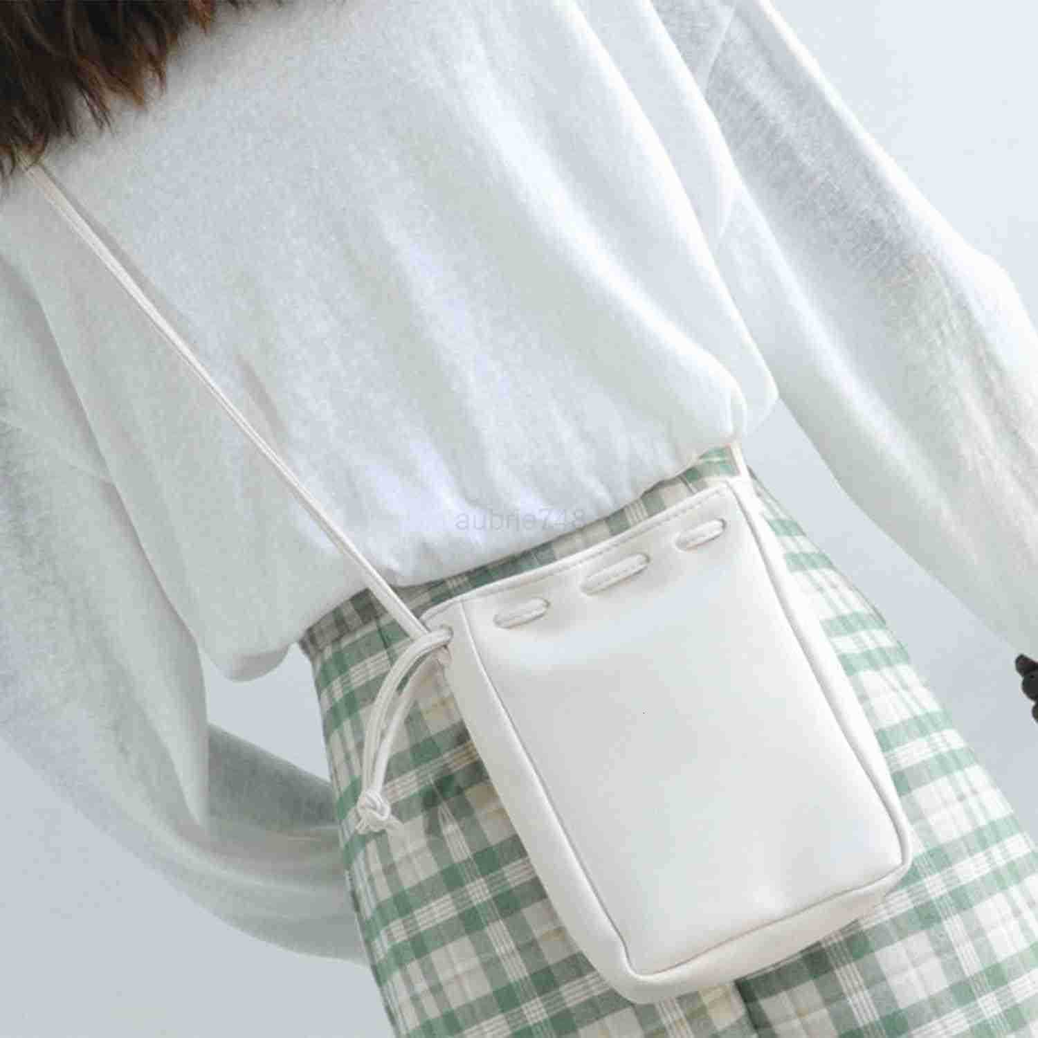 Drawstring Mini Crossbody Purse PU Leather Small Crossbody Bags for Women Crossbody Phone Purse Bucket BagZ251017