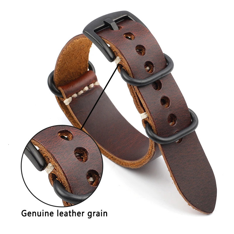 Onthelevel Leather Watch Strap 18mm 20mm 22mm 24mm one long Watch Band Blue Brown Coffee Colour Style Straps 251016