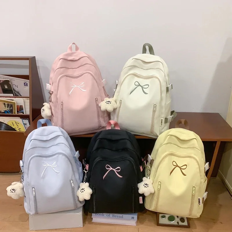 Woman Man Book Backpack School Book Bags for Teenage Harajuku Female College Bag BagPack Travel Cute Backpack 251104