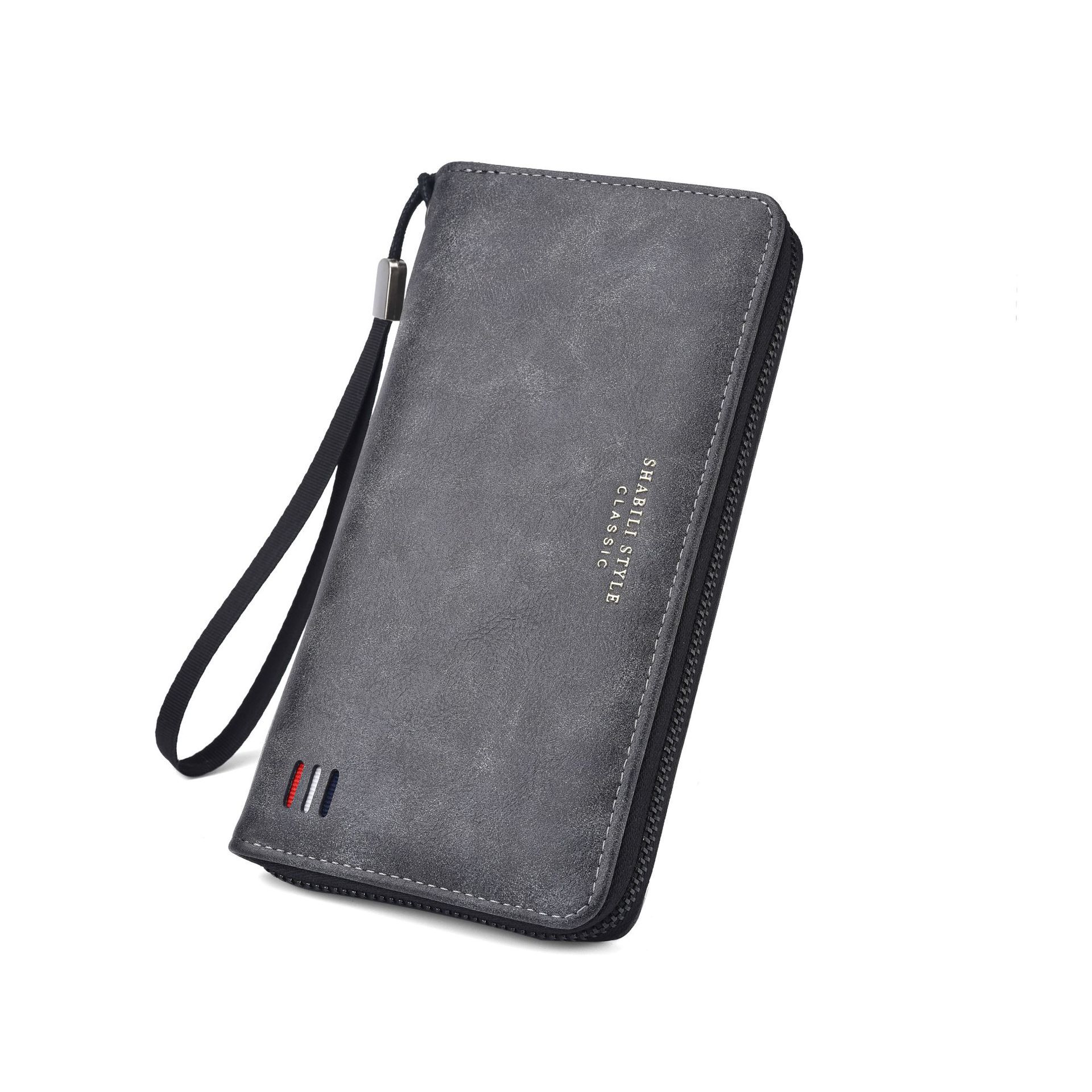 Luxury Bag Designer Bag Cross-border 2025 New Men's Wallet Multi-card Slot Casual Long Wallet Large Capacity Clutch Phone Coin Purse