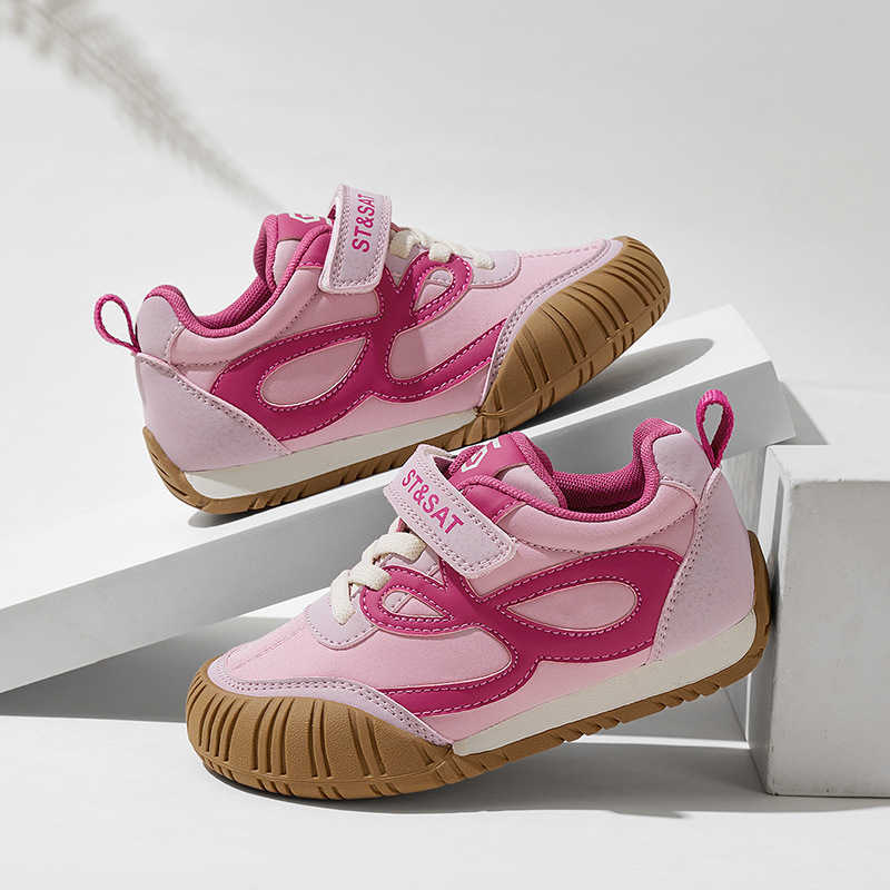 Saturday Childrens Shoes for Girls 2025 New Autumn Lightweight Kids Running Sports Shoes NonSlip Casual Training Sneakers W251017