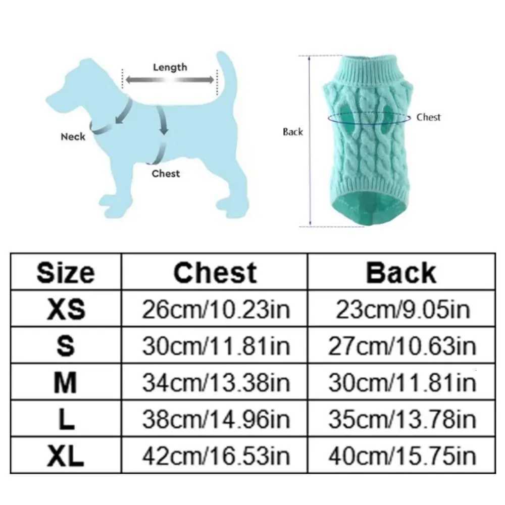 Teddy Jacket Wool Winter Dog Sweaters Soft Comfortable Dog Knitting Sweaters Warm Candy Color Cat Sweater Vest for PuppyKittenW251017