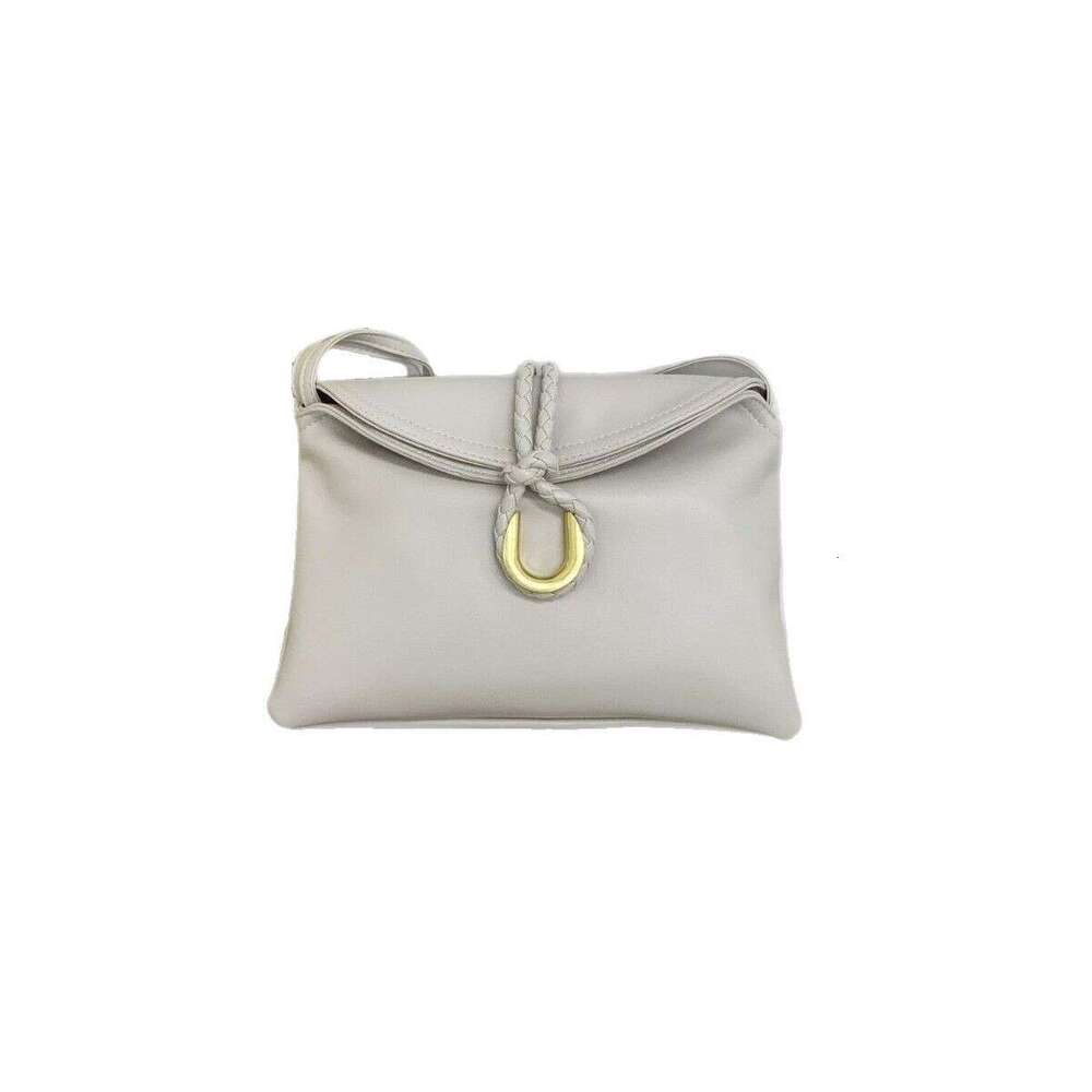 25 New Shu Qi Same Style B Brand Liberta Woven Genuine Leather Clutch Fashion Envelope Single Shoulder Crossbody Bag