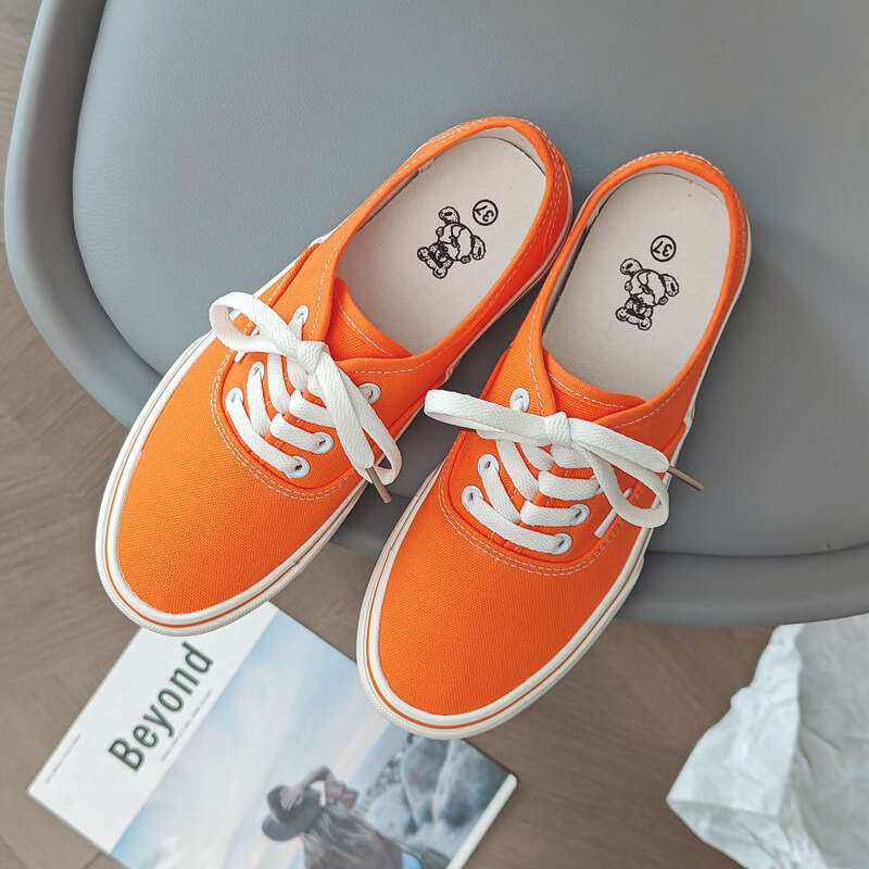 2024 Spring/Summer New Candy Color new Women's Sneakers Trendy Versatile Canvas Breathable Casual Shoes For Women