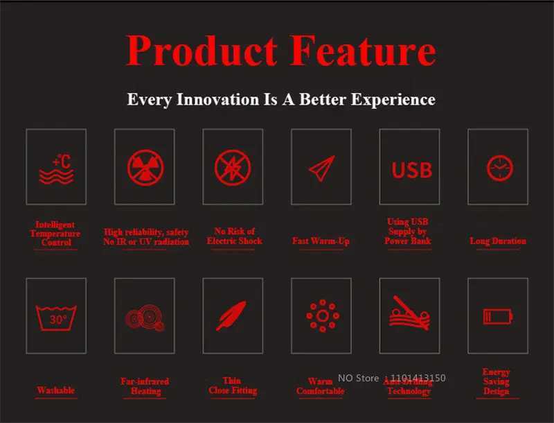 13 PCS Heated vest Jacket Fashion Men Women Coat Intelligent USB Electric Heating Thermal Warm Clothes Winter Heated Vest H251017