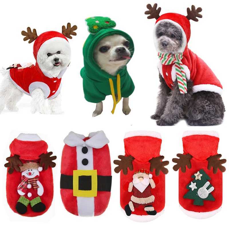 Pet Christmas clothing winter attire festive attire Halloween Christmas dog clothing elk Christmas clothing pet clothingW251017
