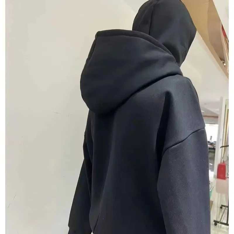 Y2K Hooded Face Mask Zipper Design Sports Jacket Balaclava Men Zip Hoodie Warm Casual Jacket Sweatshirt Outdoor Coat Clothing Z251017
