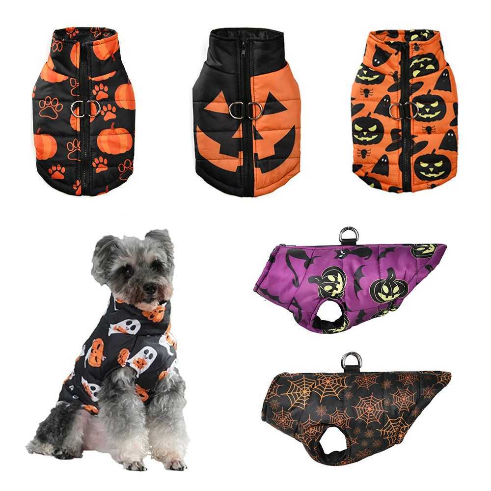Halloween Pet Costumes Festival Party Cosplay Funny Puppy Coat Winter Cute Two Legged Vest For Small Medium Dogs Cats ChihuahuaW251017