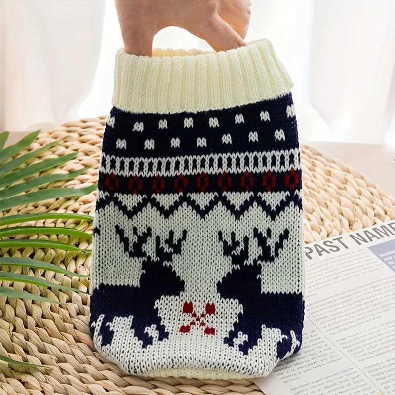 Christmas Style Pet Sweater for Dogs And Cats New Knitted Wool Sweater for Bichon And CorgiW251017